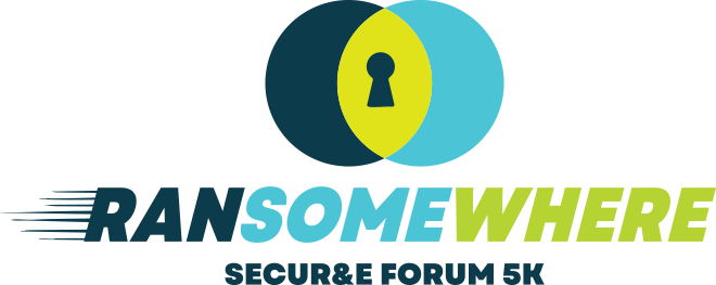 RanSomewhere SecuR&E Forum 5K Run/Walk Logo.
